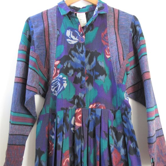 Chacok France Vintage Cotton Dress - Picture 7 of 8